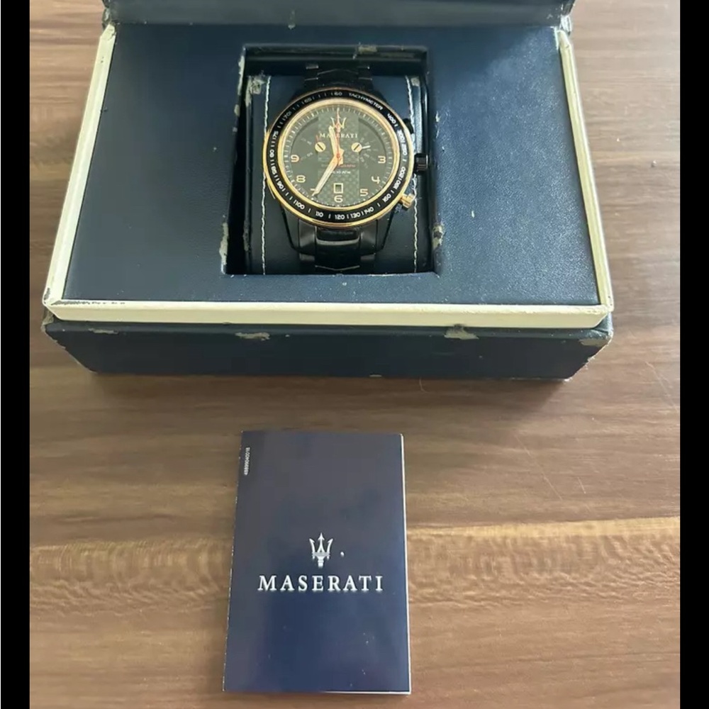 Maserati Corsa Men's Watch black